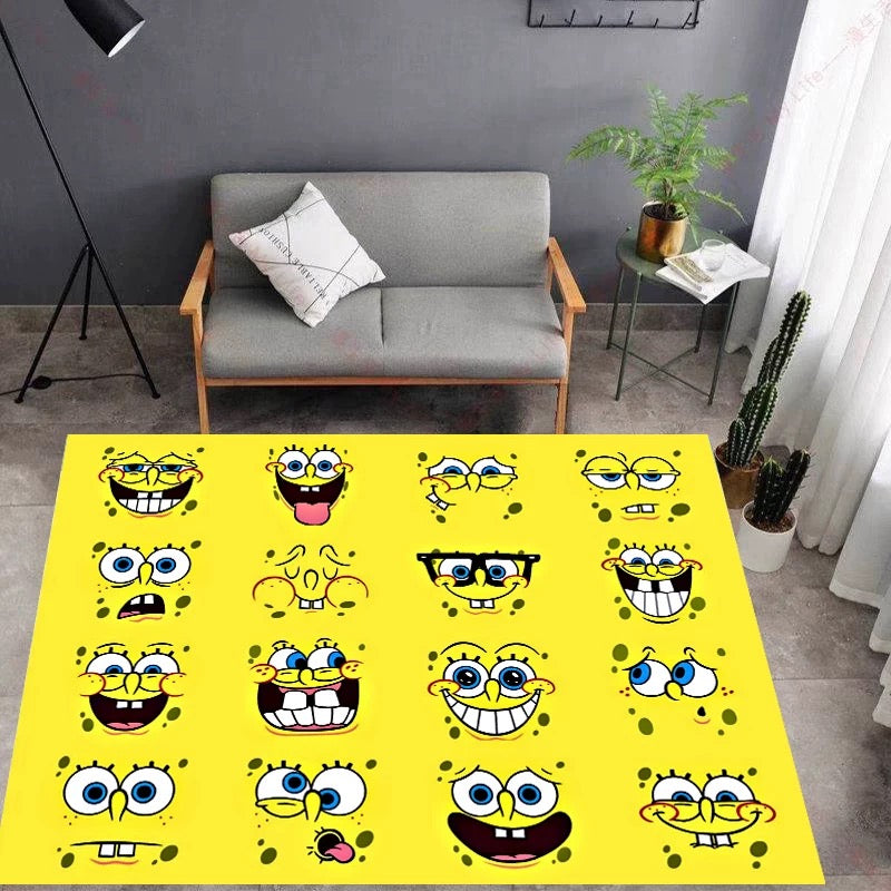 SpongeBob SquarePants Carpet Living Room Bedroom Mats Kitchen Bathroom Rugs