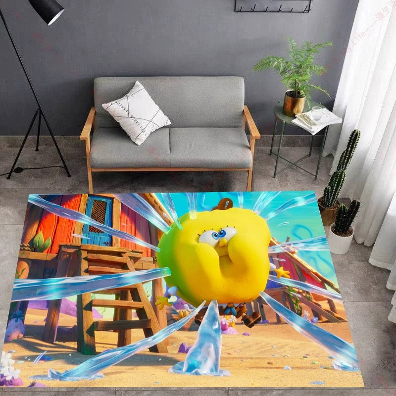 SpongeBob SquarePants Carpet Living Room Bedroom Mats Kitchen Bathroom Rugs