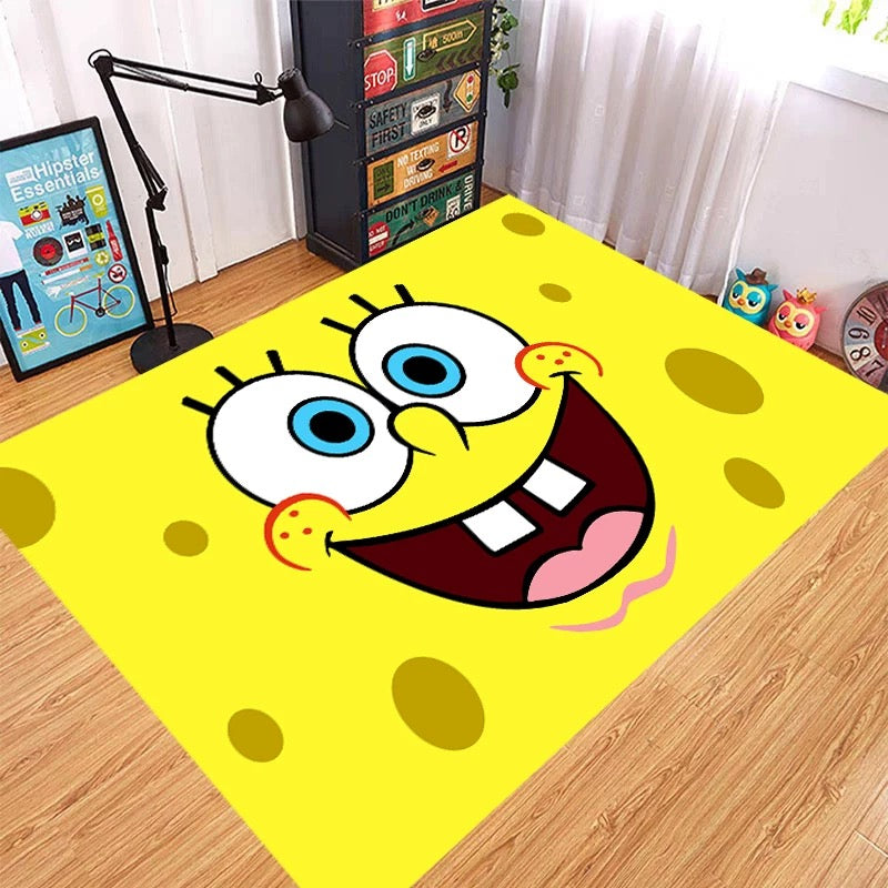 SpongeBob SquarePants Carpet Living Room Bedroom Mats Kitchen Bathroom Rugs