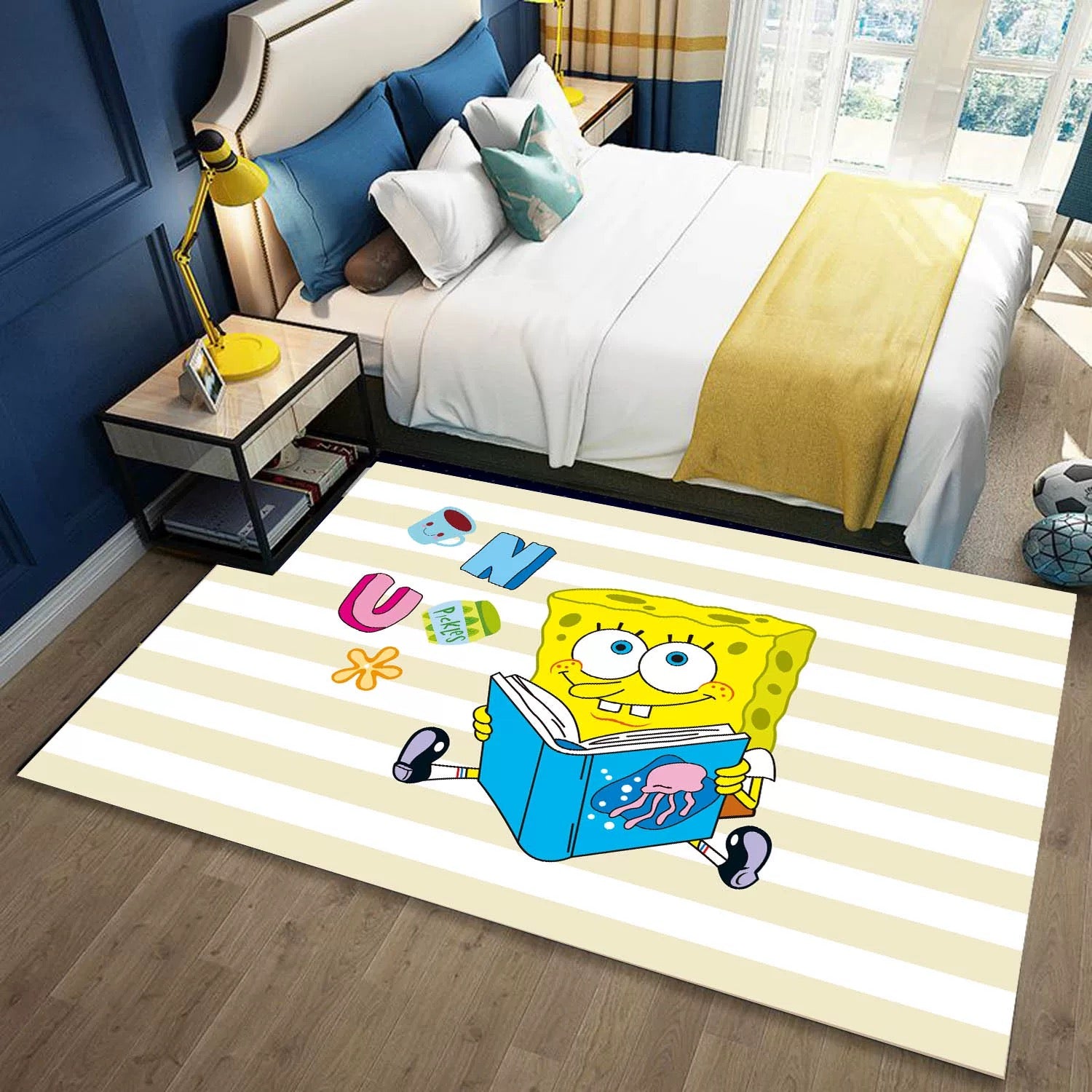 SpongeBob SquarePants Carpet Living Room Bedroom Mats Kitchen Bathroom Rugs