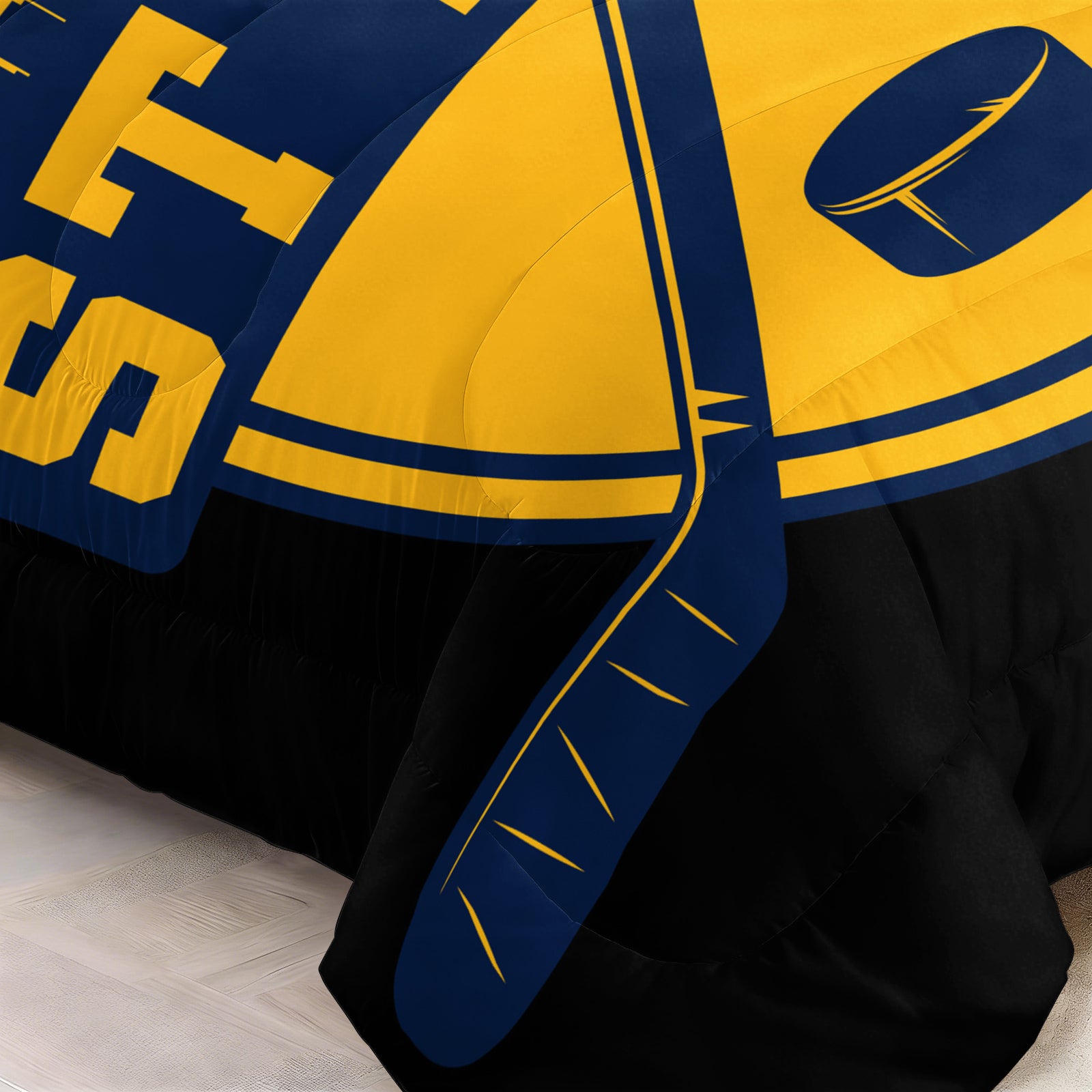 St Louis Blues Hockey League Comforter Pillowcase Sets Blanket All Season Reversible Quilted Duvet