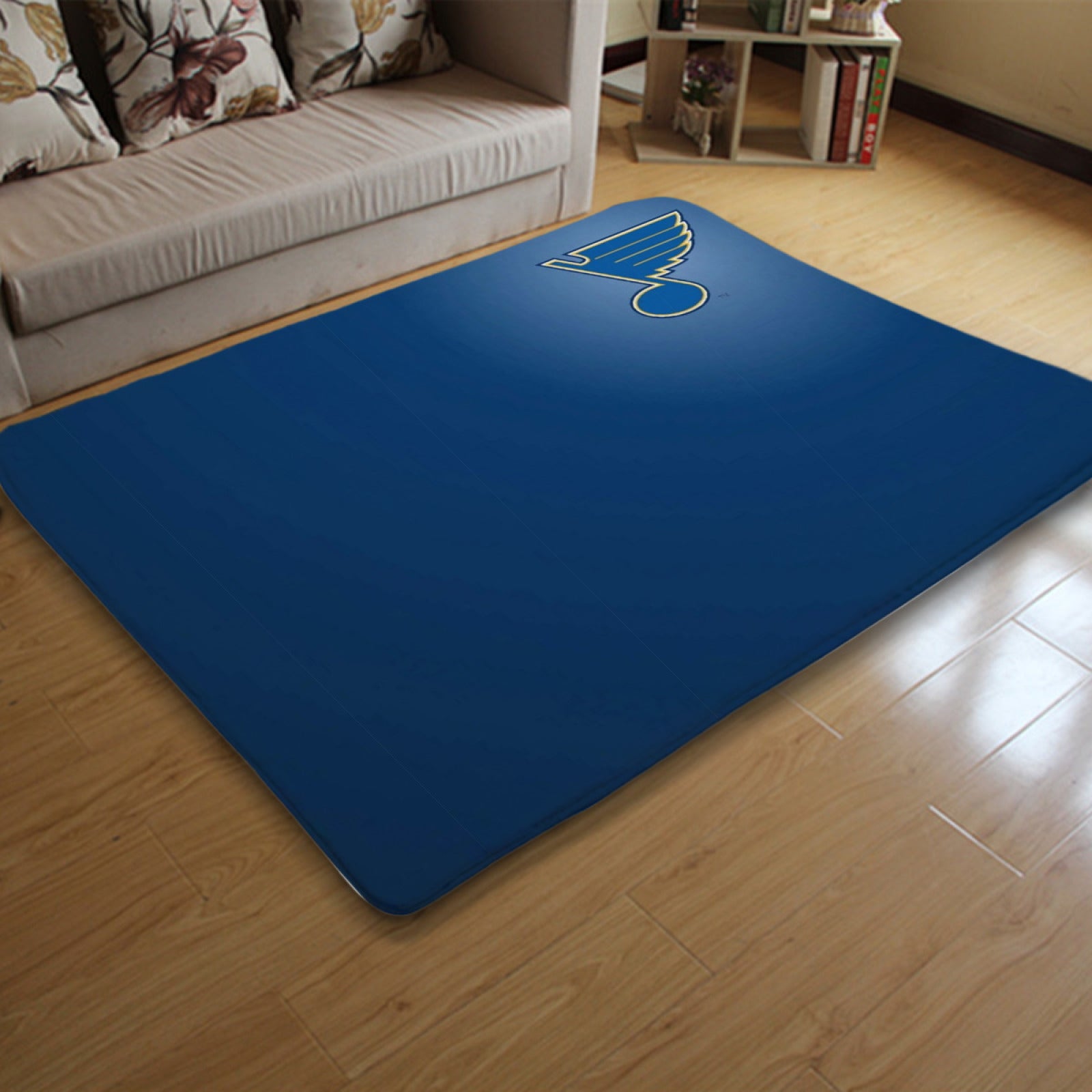 St. Louis Blues Hockey League Carpet Living Room Bedroom Mats Kitchen Bathroom Rugs