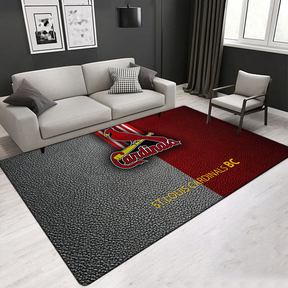 St. Louis Cardinals Carpet Living Room Bedroom Mats Kitchen Bathroom Rugs