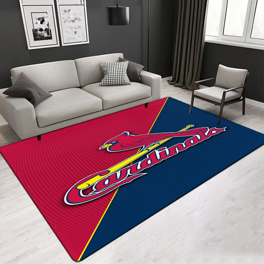St. Louis Cardinals Carpet Living Room Bedroom Mats Kitchen Bathroom Rugs