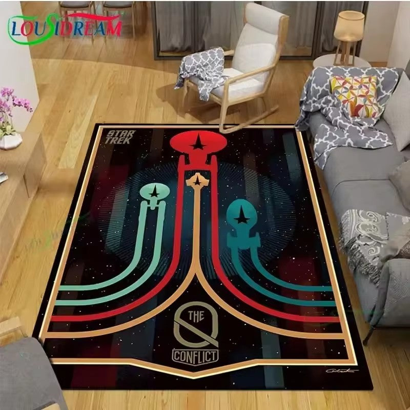 Star Trek Carpet Living Room Bedroom Mats Kitchen Bathroom Rugs