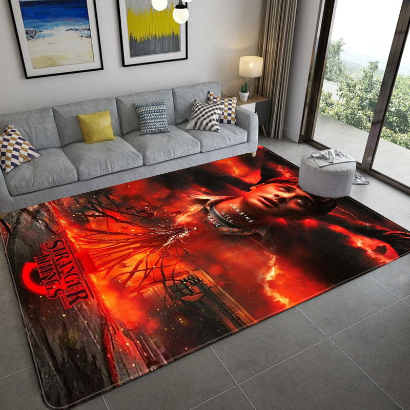 Strangers Thing Cosplay Carpet Living Room Bedroom Sofa Rug Door Mats