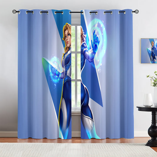 Marvel Rivals Sue Storm Blackout Curtains Drapes For Window Treatment Set 1500