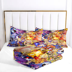 Fnaf Sundrop And Moondrop Comforter Pillowcase Sets Blanket All Season Reversible Quilted Duvet