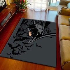 Superhero Batman Cosplay Carpet Living Room Bedroom Sofa Rug Door Mat