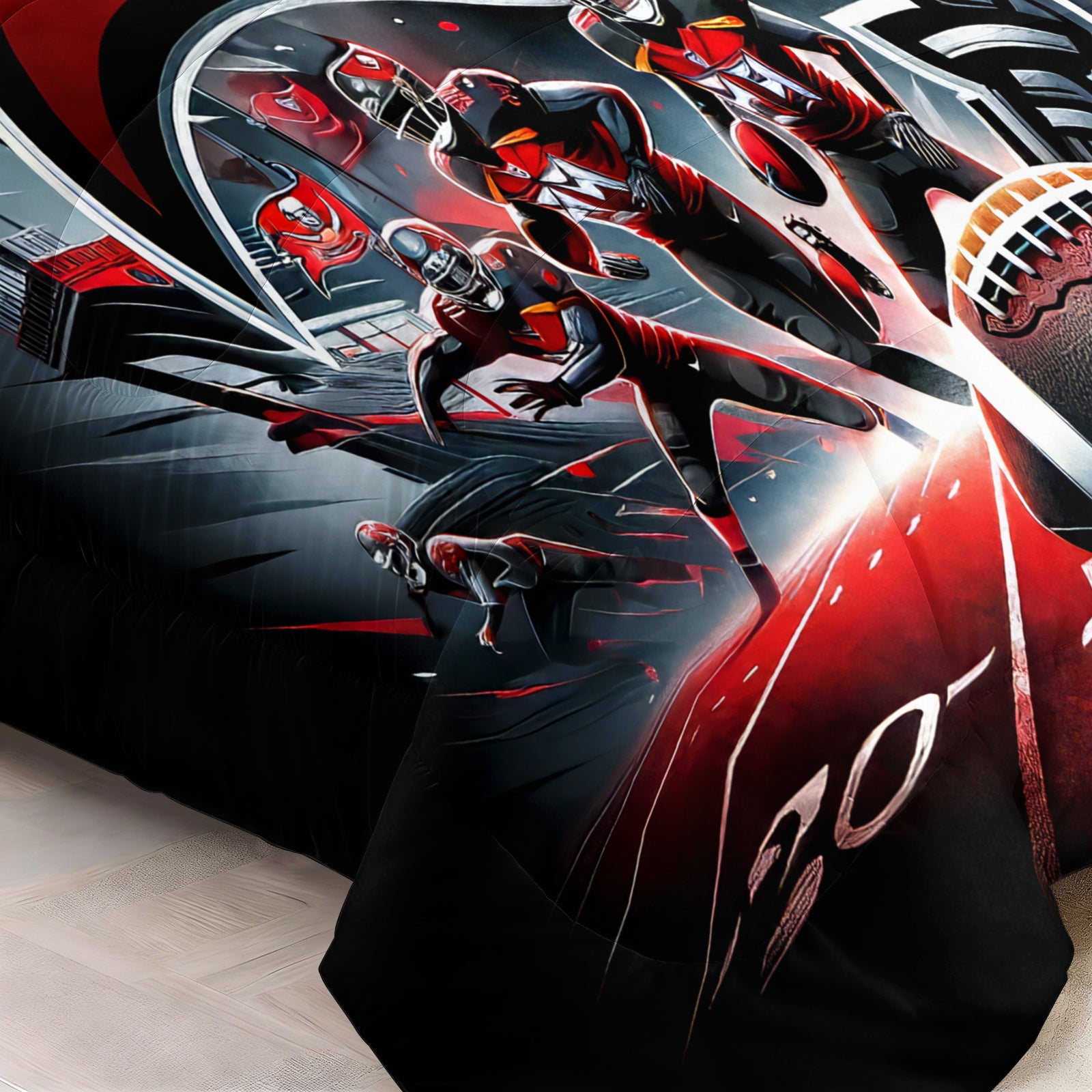 Tampa Bay Buccaneers Comforter Pillowcase Sets Blanket All Season Reversible Quilted Duvet