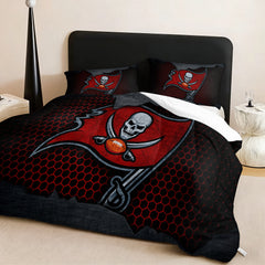Tampa Bay Buccaneers Comforter Pillowcase Sets Blanket All Season Reversible Quilted Duvet