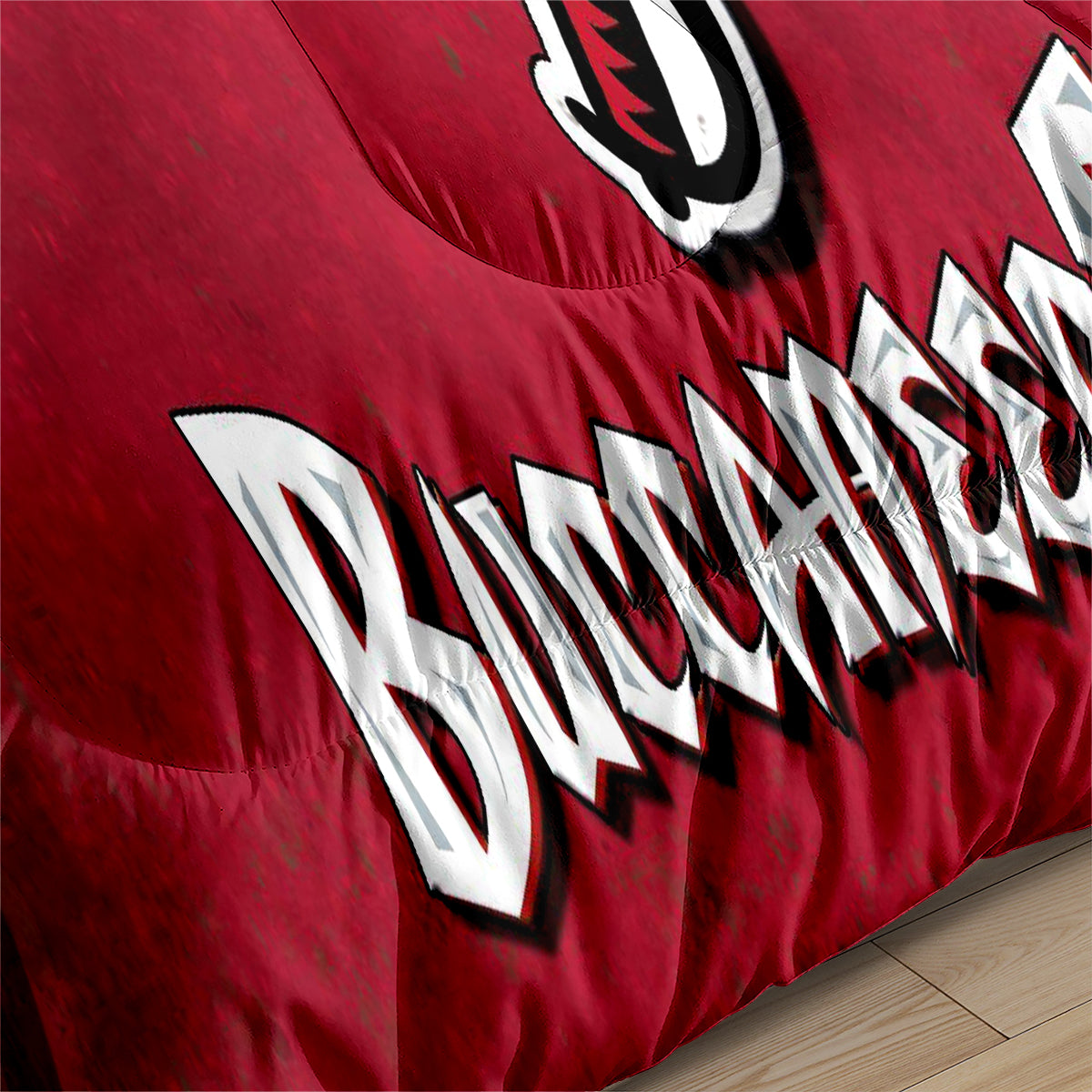 Tampa Bay Buccaneers Football Team Comforter Pillowcase Sets Blanket All Season Reversible Quilted Duvet