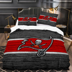 Tampa Bay Buccaneers Footbball Duvet Cover Quilt Case Pillowcase Bedding Set Without Filler