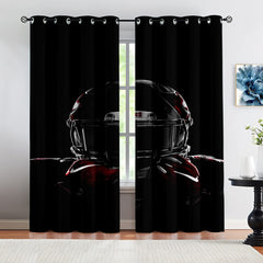 Tampa Bay Buccaneers Football Team Blackout Curtains Drapes For Window Treatment Set