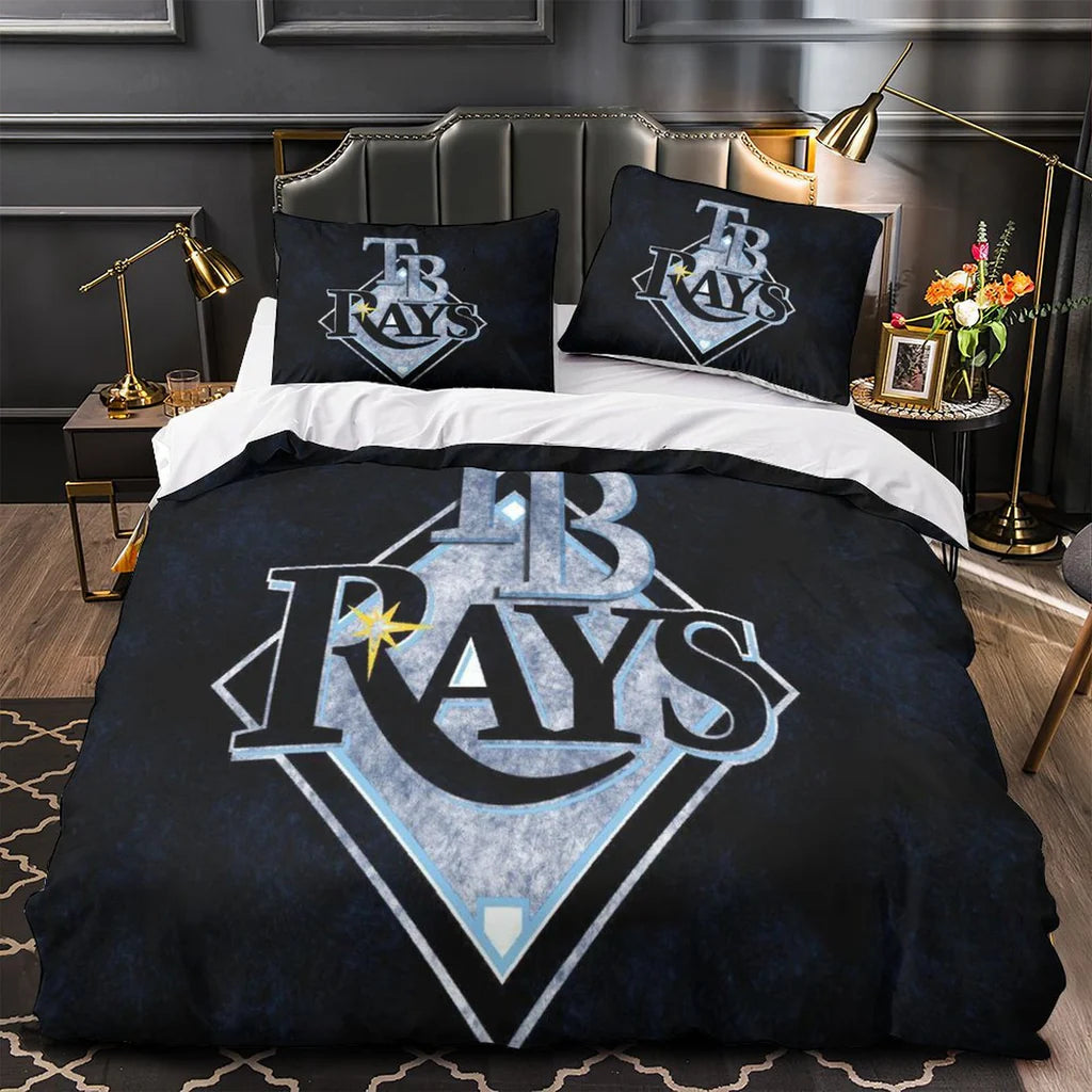 Tampa Bay Baseball Rays  Duvet Cover Quilt Case Pillowcases