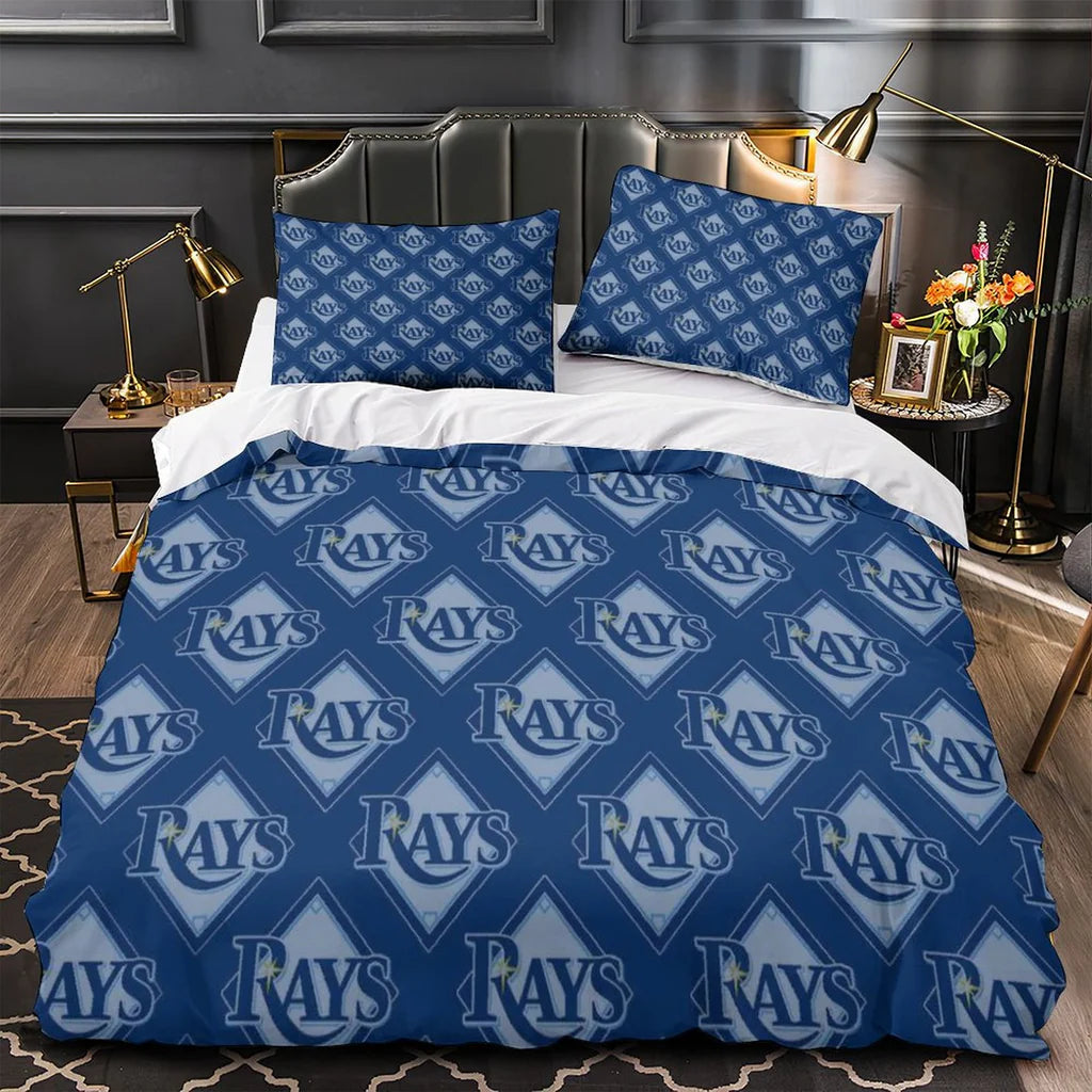 Tampa Bay Baseball Rays  Duvet Cover Quilt Case Pillowcases