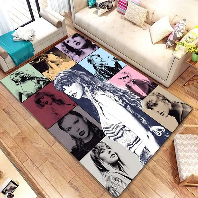 Taylor Swift Movie Carpet Living Room Bedroom Sofa Rug Door Mat