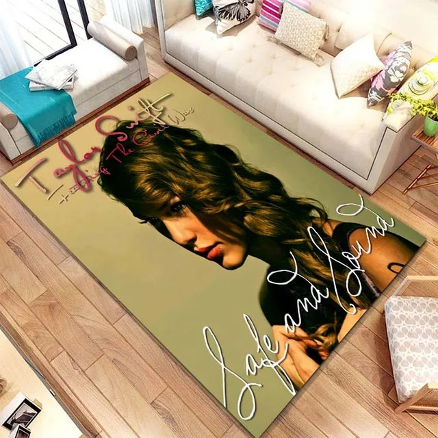 Taylor Swift Movie Carpet Living Room Bedroom Sofa Rug Door Mat