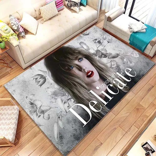 Taylor Swift Movie Carpet Living Room Bedroom Sofa Rug Door Mat