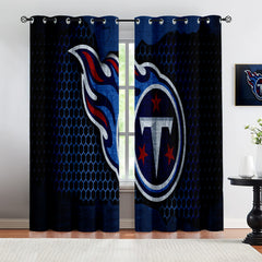 Tennessee Titans Blackout Curtains Drapes For Window Treatment Set