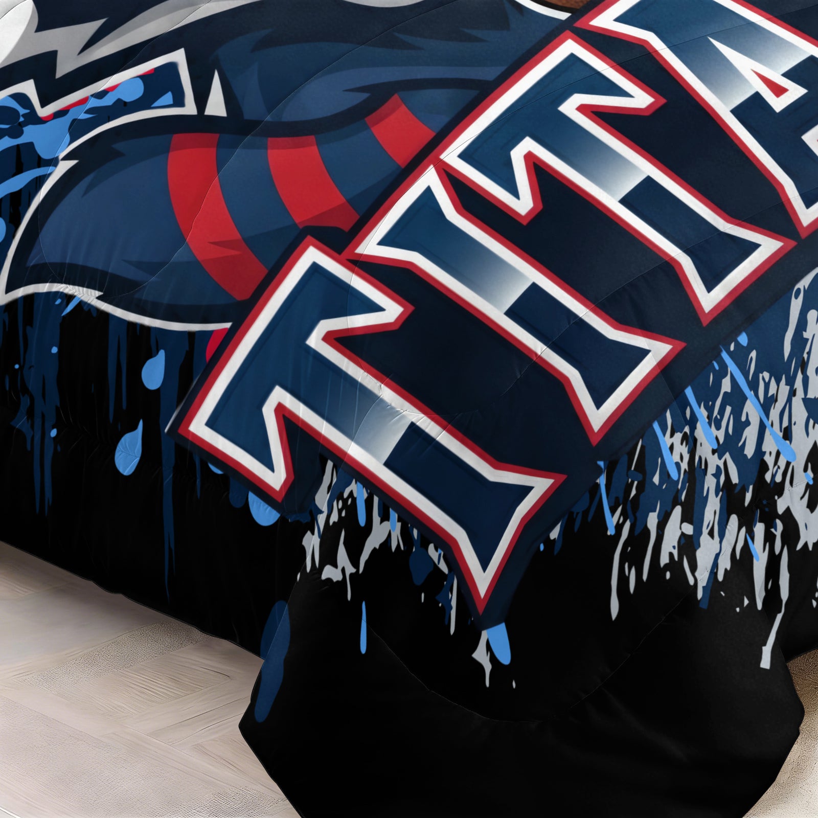 Tennessee Titans Comforter Pillowcase Sets Blanket All Season Reversible Quilted Duvet