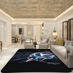 Tennessee Titans Football Team Carpet Living Room Bedroom Mats Kitchen Bathroom Rugs