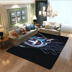 Tennessee Titans Football Team Carpet Living Room Bedroom Mats Kitchen Bathroom Rugs