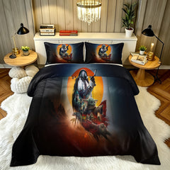 The Mandalorian And Grogu Comforter Pillowcase Sets Blanket All Season Reversible Quilted Duvet