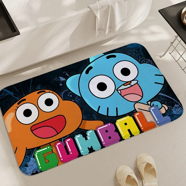 The Amazing World of Gumball Cosplay Carpet Living Room Bedroom Sofa Rug Door Mat