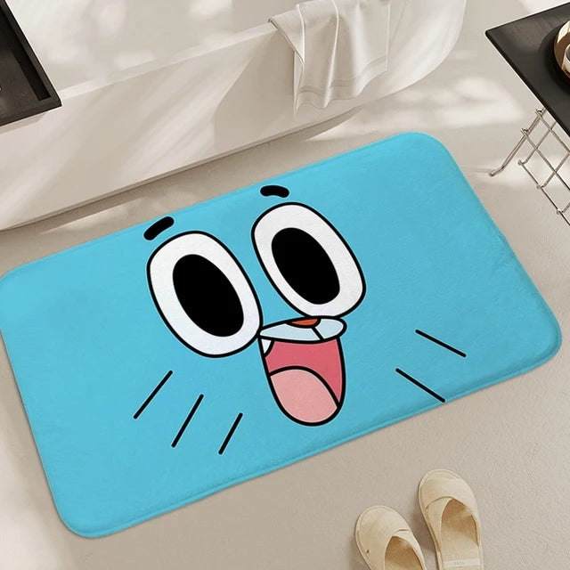 The Amazing World of Gumball Cosplay Carpet Living Room Bedroom Sofa Rug Door Mat