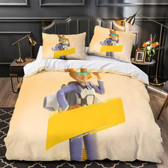 The Bad Guys Duvet Cover Quilt Case Pillowcase Bedding Set Without Filler