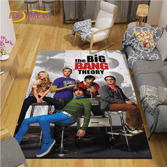 The Big Bang Theory Cosplay Carpet Living Room Bedroom Sofa Rug Door Mat