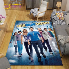 The Big Bang Theory Cosplay Carpet Living Room Bedroom Sofa Rug Door Mat