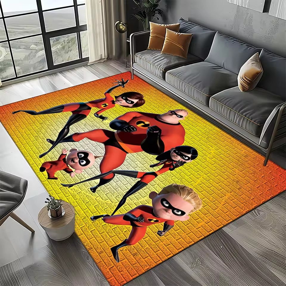 The Incredibles Carpet Living Room Bedroom Mats Kitchen Bathroom Rugs