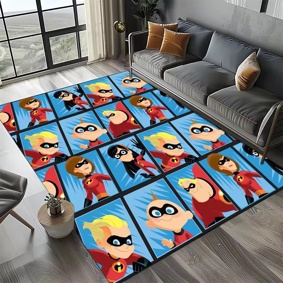 The Incredibles Carpet Living Room Bedroom Mats Kitchen Bathroom Rugs