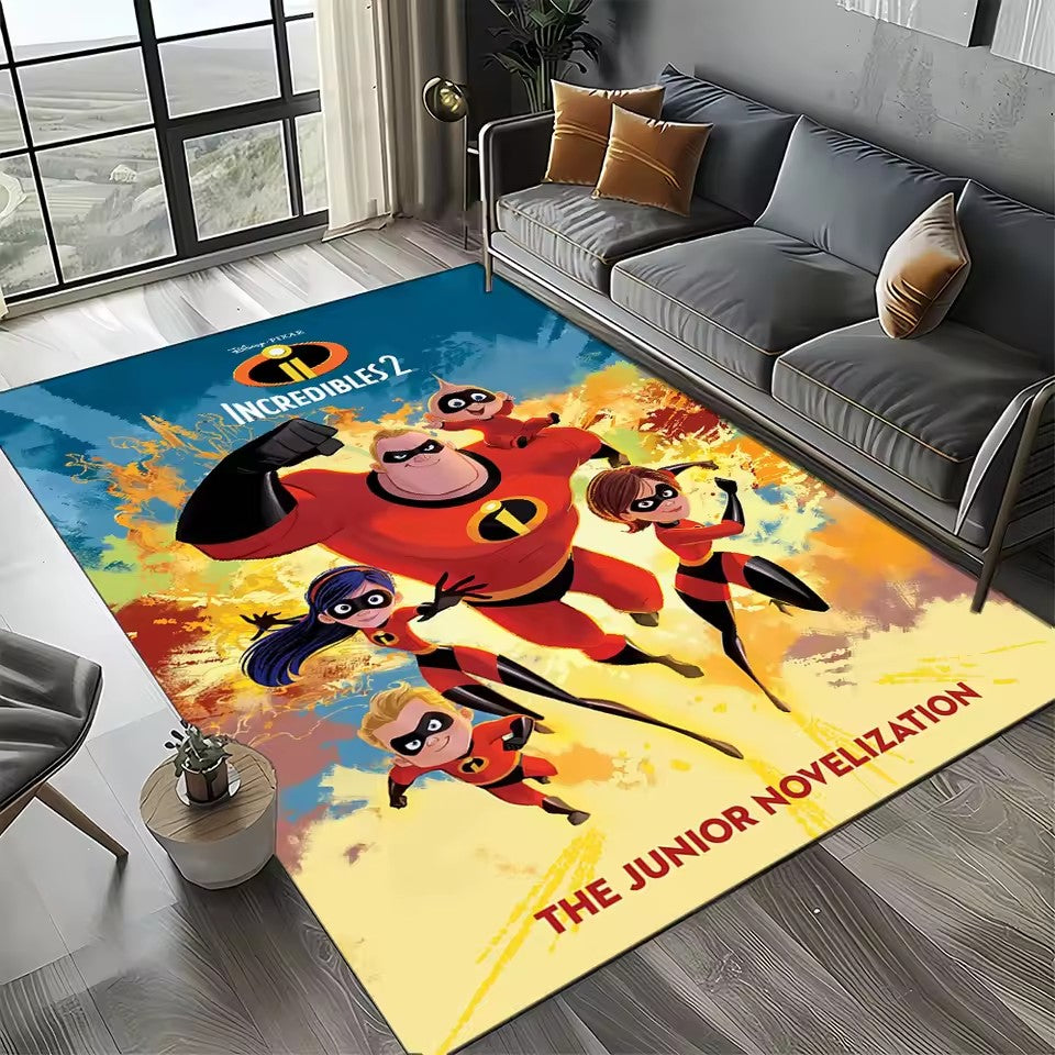 The Incredibles Carpet Living Room Bedroom Mats Kitchen Bathroom Rugs