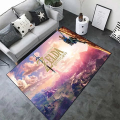 The Legend of Zelda Carpet Living Room Bedroom Sofa Rug Door Mat Kitchen Bathroom