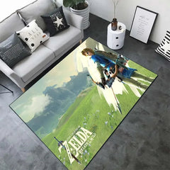 The Legend of Zelda Carpet Living Room Bedroom Sofa Rug Door Mat Kitchen Bathroom