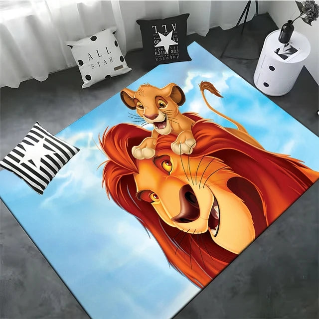 The Lion King Simba Carpet Living Room Bedroom Sofa Rug Door Mat