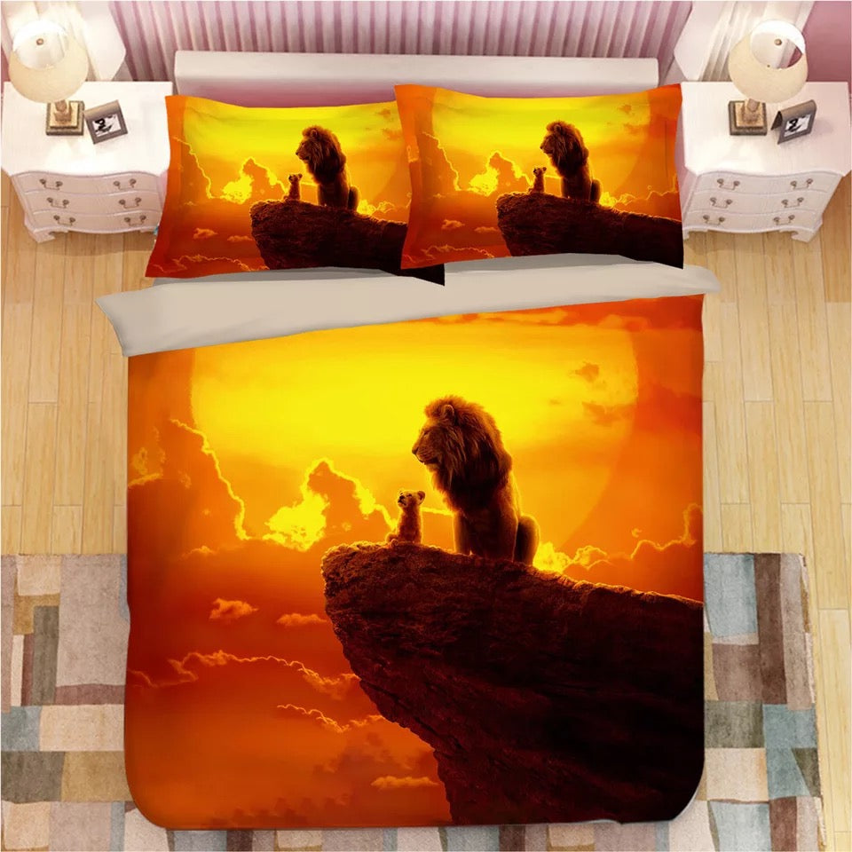 The Lion King Simba Duvet Cover Bedding Set Pillowcase