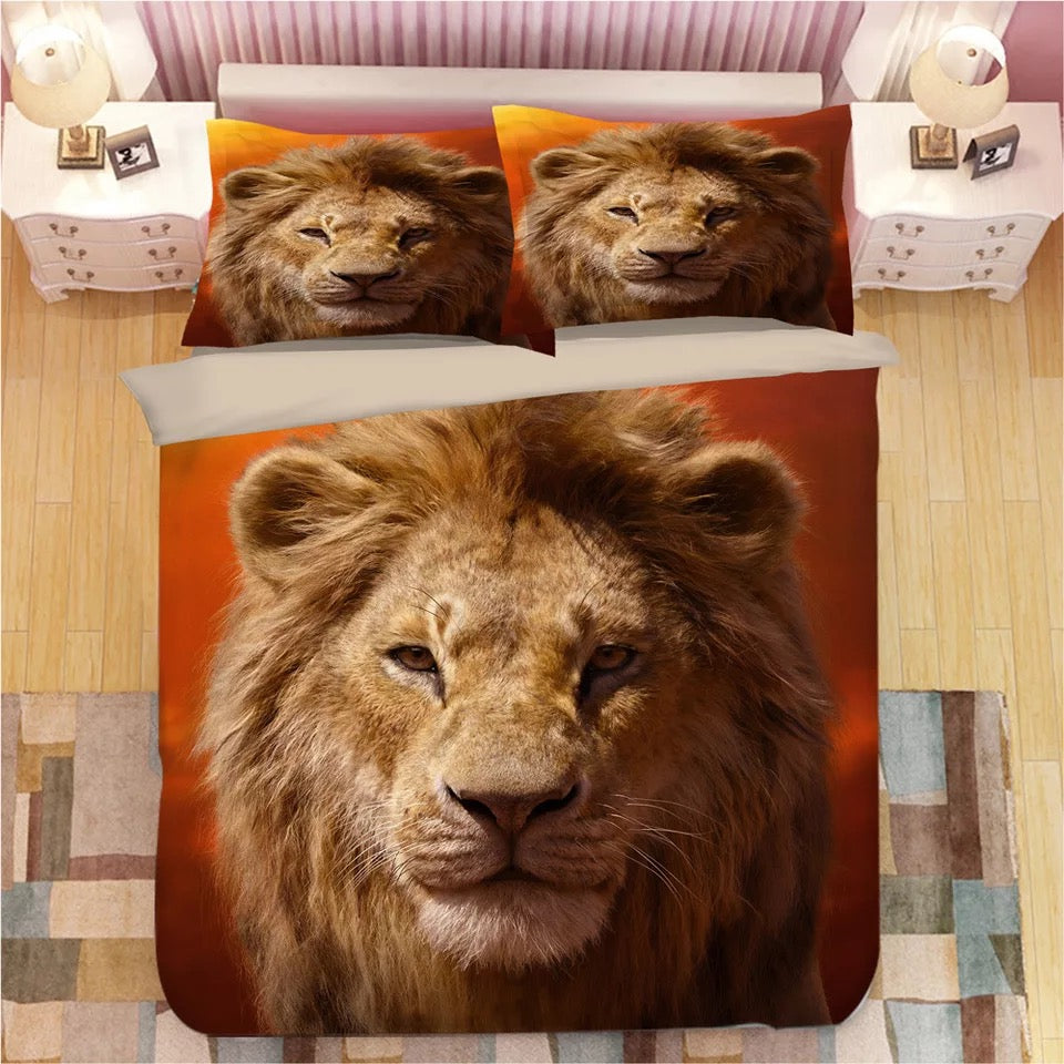 The Lion King Simba Duvet Cover Bedding Set Pillowcase