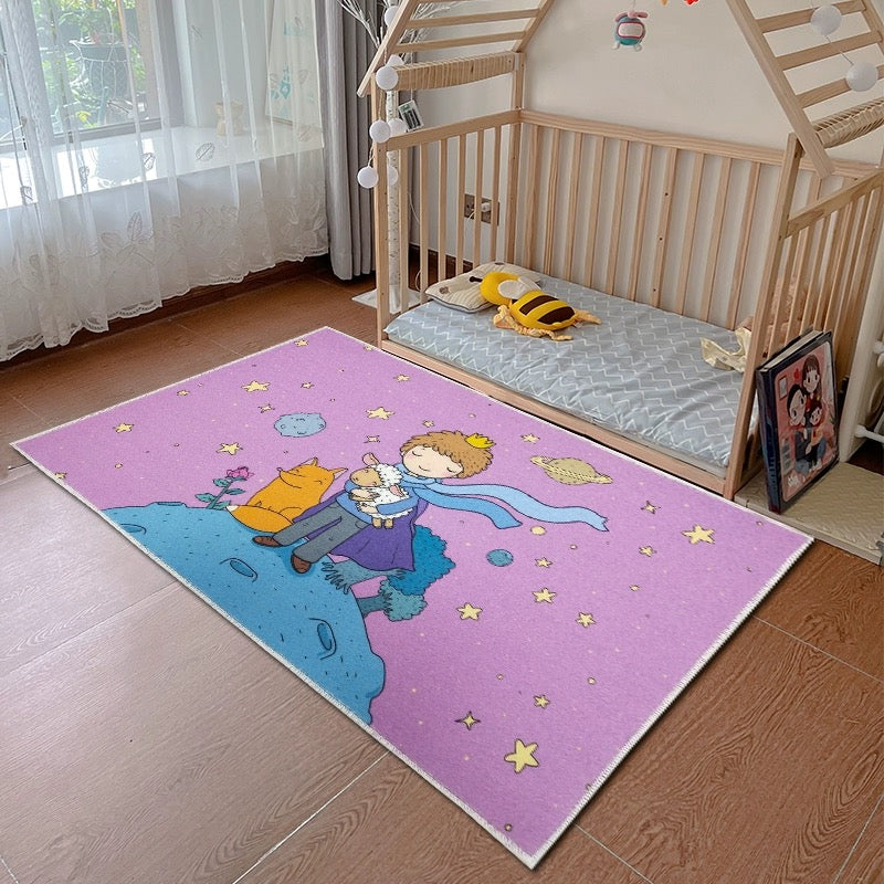 The Little Prince Le Petit Prince Cosplay Carpet Living Room Bedroom Sofa Rug Door Mat