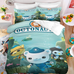 The Octonauts Duvet Cover Quilt Case Pillowcase Bedding Set