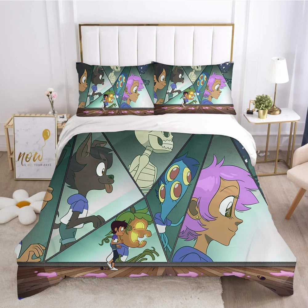 The Owl House 3D Printed Duvet Cover Quilt Cover Pillowcase Bedding Set