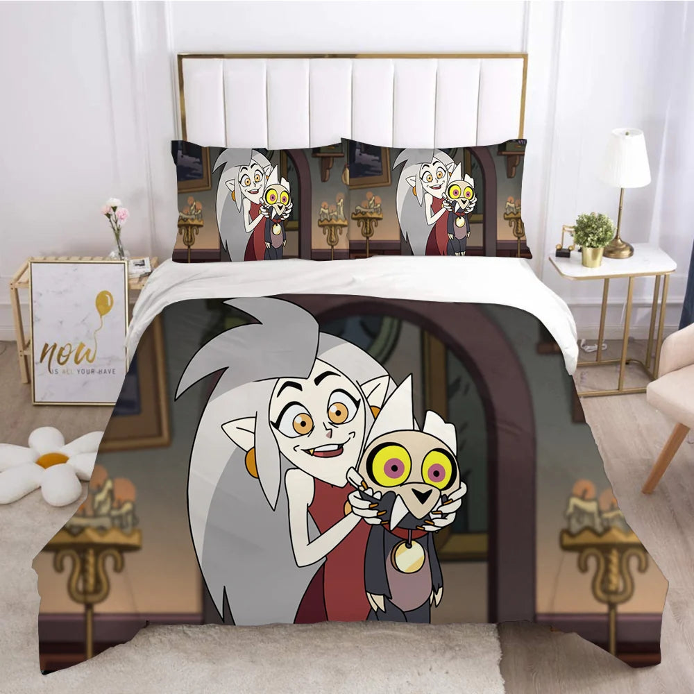 The Owl House 3D Printed Duvet Cover Quilt Cover Pillowcase Bedding Set