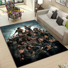 The Walking Dead  Cosplay Carpet Living Room Bedroom Sofa Rug Door Mat