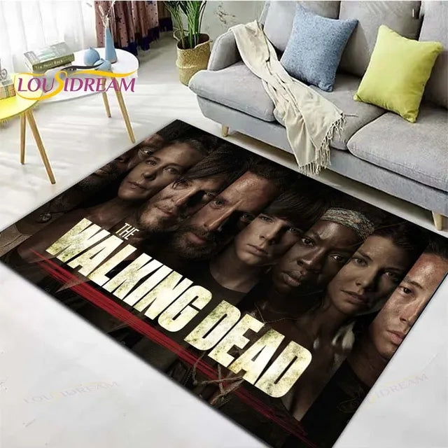 The Walking Dead  Cosplay Carpet Living Room Bedroom Sofa Rug Door Mat