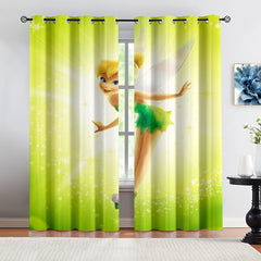 TinkerBell Secret of the Wings Periwinkle Curtains Blackout Window Drapes