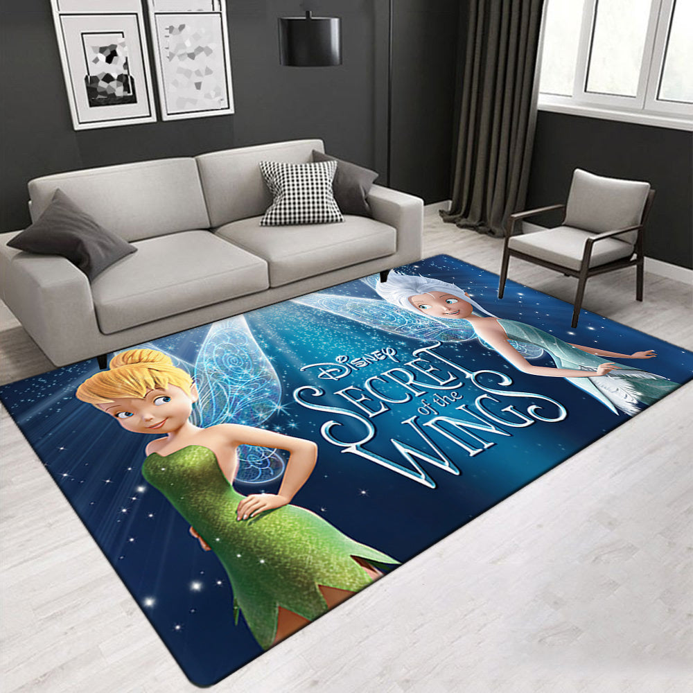 Tinkerbell Carpet Living Room Bedroom Mats Kitchen Bathroom Rugs