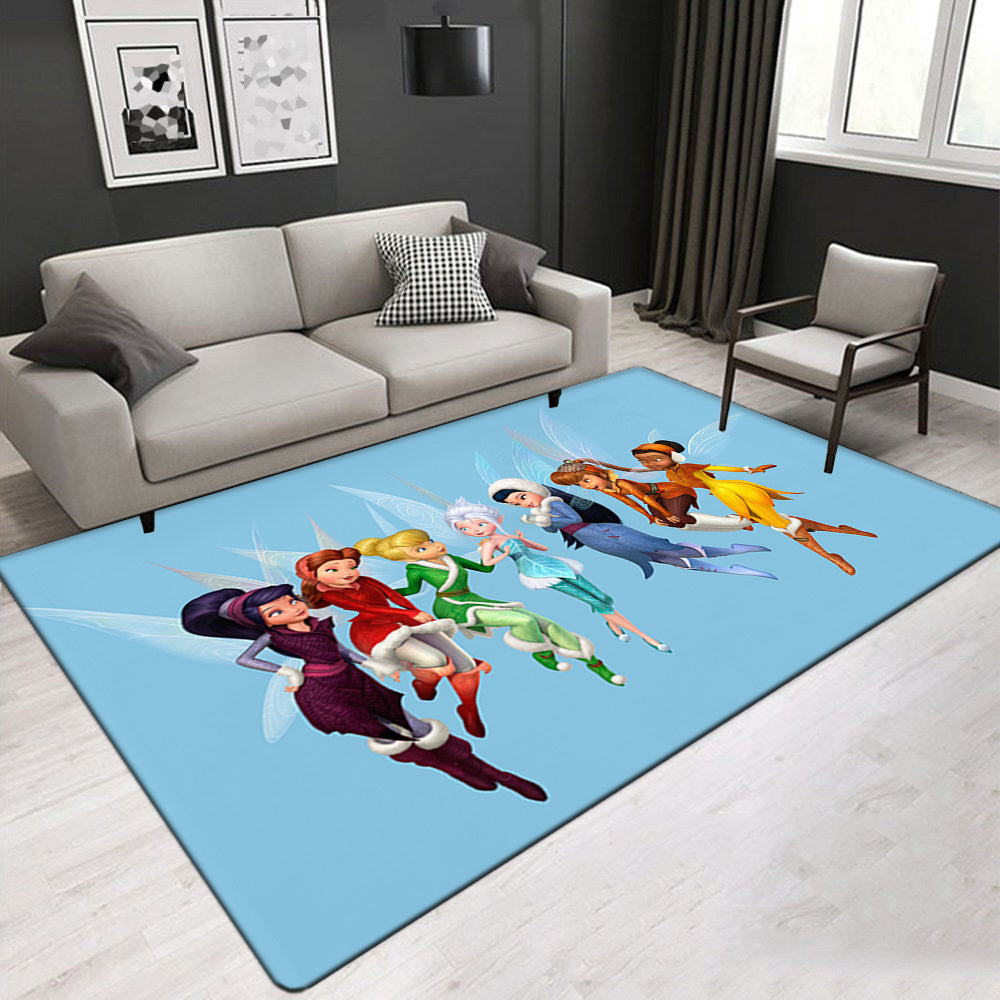Tinkerbell Carpet Living Room Bedroom Mats Kitchen Bathroom Rugs